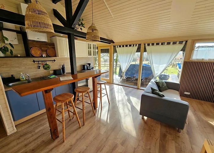 펜션 Landhaeuschen Naturnah